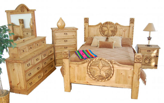 texas rustic star bedroom furniture